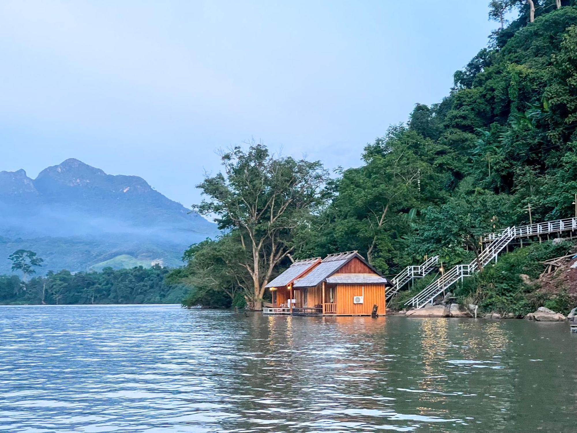Hotel Nongkhiaw The Float House Exteriér fotografie