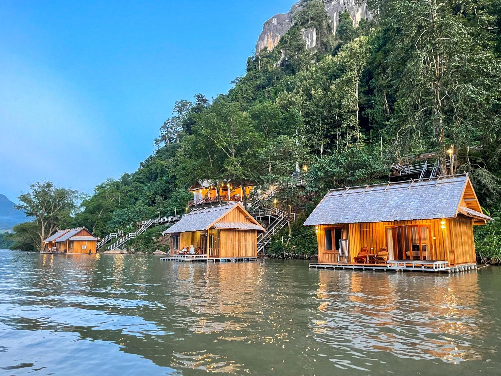 Hotel Nongkhiaw The Float House Exteriér fotografie