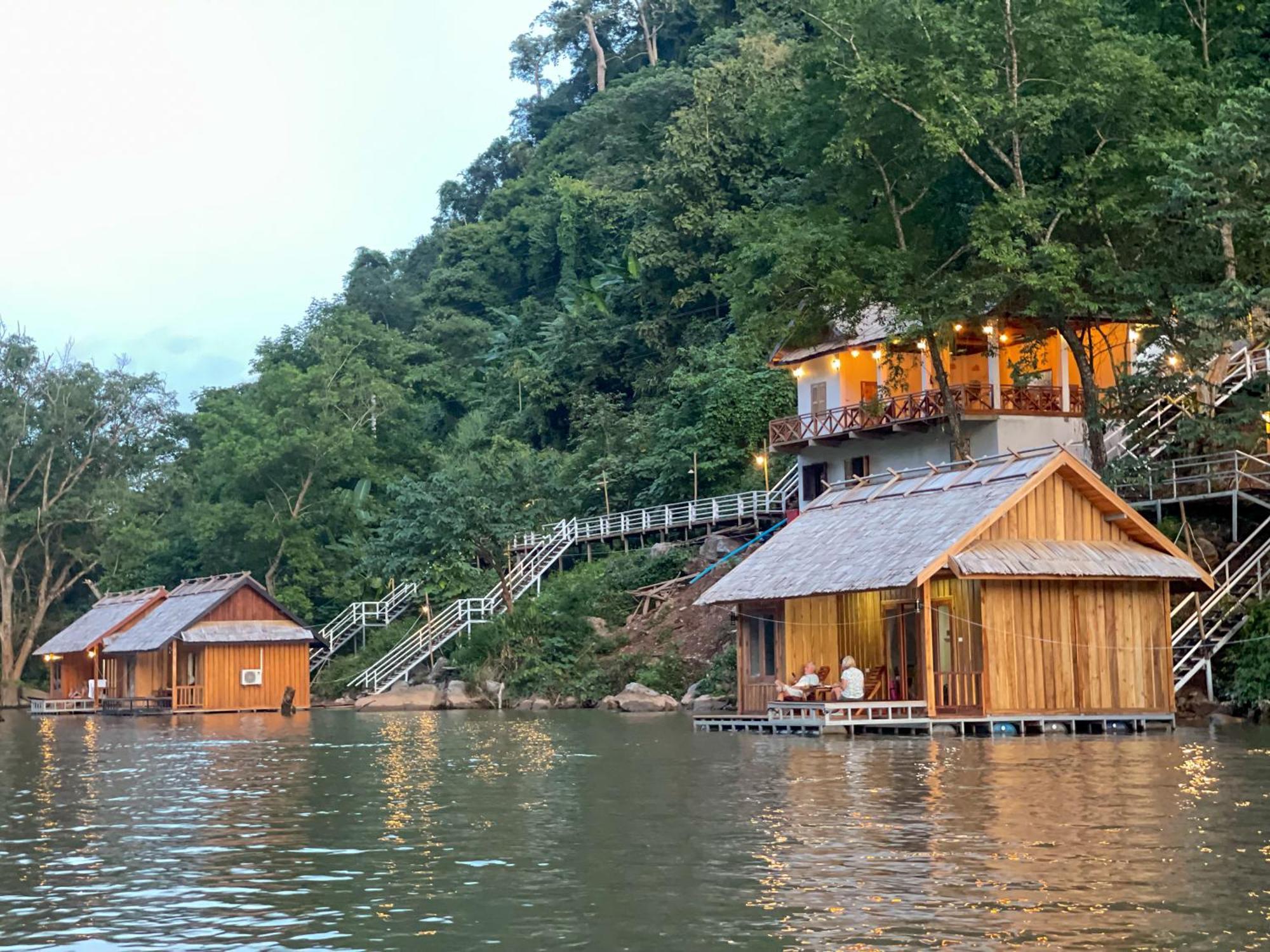 Hotel Nongkhiaw The Float House Exteriér fotografie